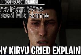 Image result for Kiryu Crying