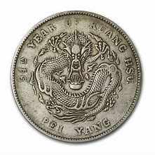 Image result for Large Chinese Silver Dragon Coins