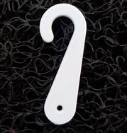 Image result for White Plastic J-Hooks
