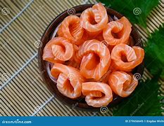 Image result for Raw Fish Sashimi Wraped with Shiso
