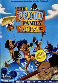 Image result for The Proud Family Movie DVD