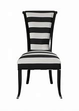 Image result for Black and White Side Chair