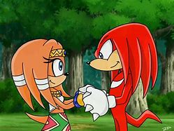 Image result for Knuckles and Tikal the Echidna