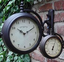 Image result for Rustic Outdoor Clocks