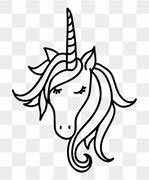 Image result for Unicorn Horn Clip Art Black and White