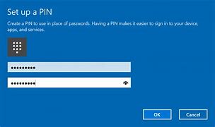 Image result for Pin Sign in Windows 10
