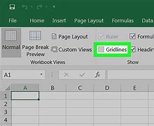 Image result for Remove Gridlines Excel