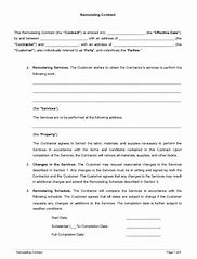 Image result for Contract Document Template