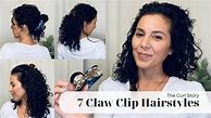 Image result for Hairstyles with Claw Clips