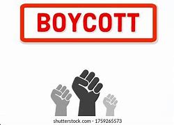Image result for Boycott Illustration