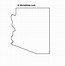 Image result for Map of Arizona Blank Printable