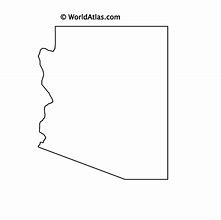 Image result for Arizona Map Outline