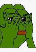 Image result for Pepe Frog Scared No Background