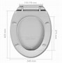 Image result for Gray Oval Toilet Seat