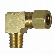 Image result for Brass Comp Elbow