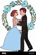 Image result for Bride and Groom First Dance Clip Art