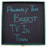 Image result for The World's Biggest TV