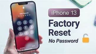 Image result for How to Factory Reset iPhone 13
