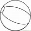 Image result for Beach Ball Template for Preschool
