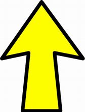 Image result for Free Clip Art Yellow Arrow