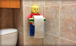 Image result for Man with Toilet Paper Holder