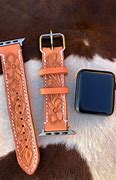 Image result for Tooled Leather Watch Bands