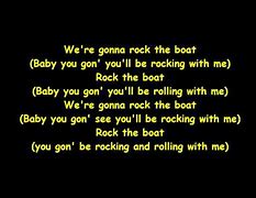 Image result for Rock the Boat Lyrics