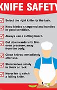 Image result for Safety with Sharp Knives