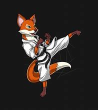 Image result for Fox Doing Martial Arts Art