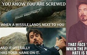 Image result for Black Tony Stark Meme