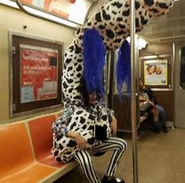 Image result for Weird People On the Subway