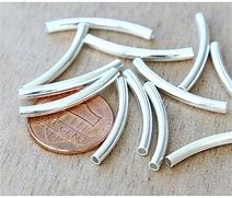Image result for Curved Tube Beads