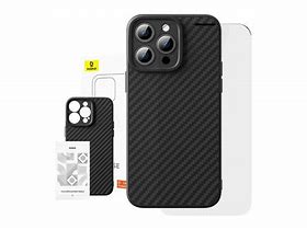 Image result for Case Baseus Magnetic Phone Case for iPhone 15 Promax Fauxther Series Orange