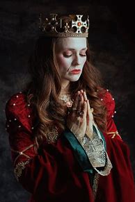 Image result for Red Queen Medieval Dress