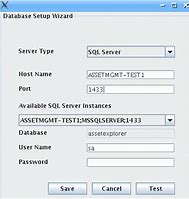 Image result for Database Setup Wizard