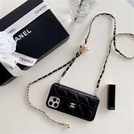 Image result for Chanel Leather Wallet Case iPhone XR