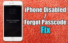 Image result for I Forgot My iPhone Passcode and Its Disabled