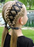 Image result for Little Girl Hair Ribbon
