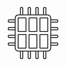Image result for Chipset Line Art