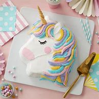 Image result for Unicorn Rainbow Decorated Cake