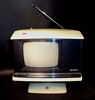 Image result for Television Sharp Old