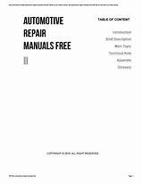 Image result for Free Vehicle Repair Manuals PDF