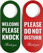 Image result for Do Not Disturb Door Hanger Designs