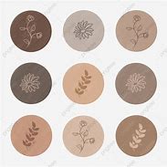 Image result for Brown Aesthetic Stickers Printable