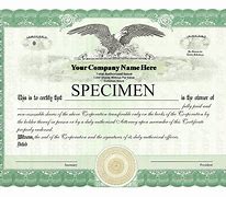 Image result for Delaware Stock Certificate