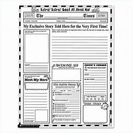 Image result for Google Docs Newspaper Template Free Blank Comic ES