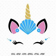 Image result for Unicorn and Mermaid Silhouette SVG Free