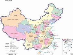 Image result for China Map with Provinces