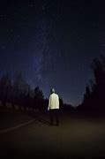 Image result for Walk at Night Looking at Stars