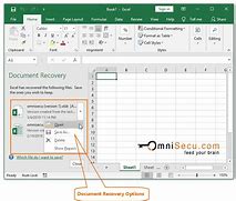 Image result for Recovery Excel Files Extension